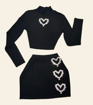 Caroline Love Skirt Set